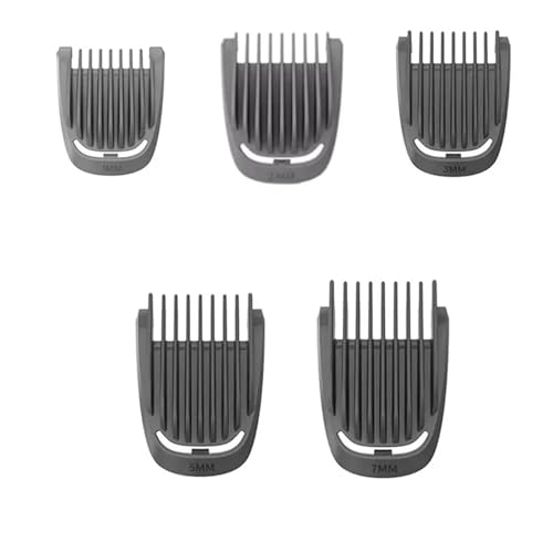 Philips�ANorelco�V���[�Y9000/7000/5000/3000�}���`�O���[�}�[�p�d���V�F�[�o�[�w�b�h�K�[�h�R�[���̌����p(5 pcs)