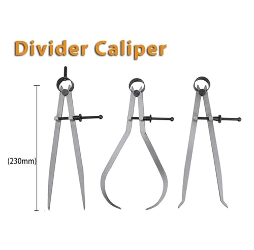 Calibrador mecánico 8 pulgadas CAARLA set 3 piezas miniatura 2