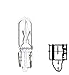 Produktbild HELLA 8GP 002 095-241 Glühlampe - W1,2W - Heavy Duty - 24V - 1,2W - Sockelausführung: W2x4,6d - Schachtel - Menge: 10