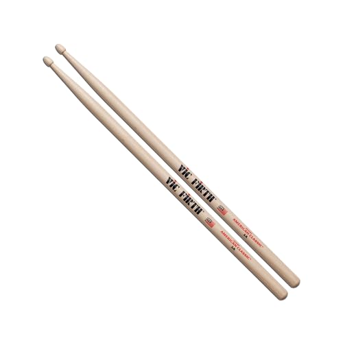 Vic Firth PVF 5A Baguette pour Batterie American Classic Hickory Olive Bois 5A