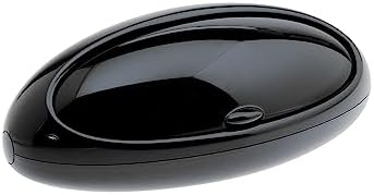 A di Alessi ASG22 B Gnam Bread Bin,Plastic,Stand,Black