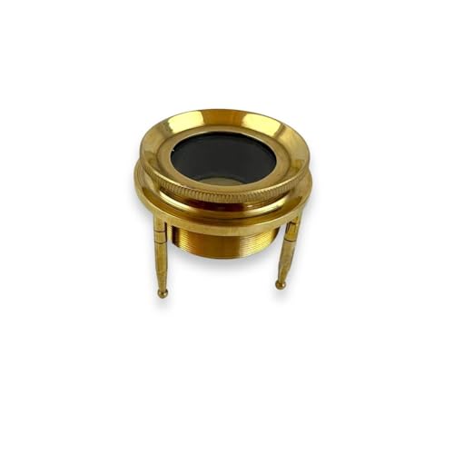 RK NAUTICAL INSTRUMENT Brass Chart Magnifier, 2.2 inch Diameter