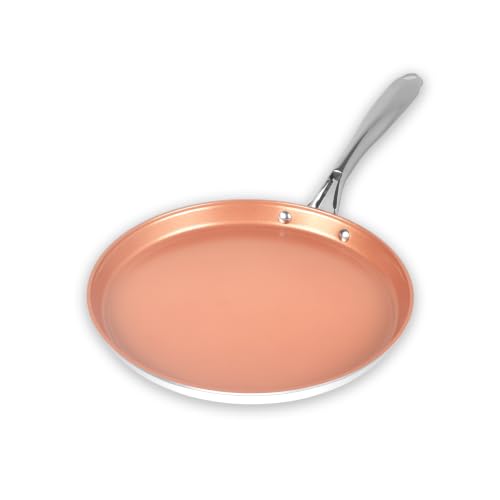 Image of Pigeon Cerrasteel 31cm Ceramic Tawa | Non-Stick| Ceramic Coated| Copper