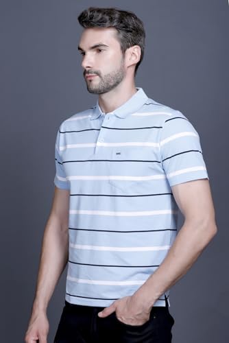 Image of GODFREY Polo T Shirt for Man with Pocket - Half T Shirt for Men Cotton