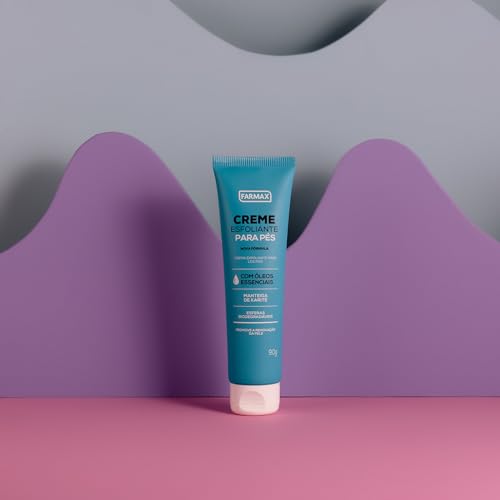 CREME ESFOLIANTE PARA OS PÉS FARMAX 90G