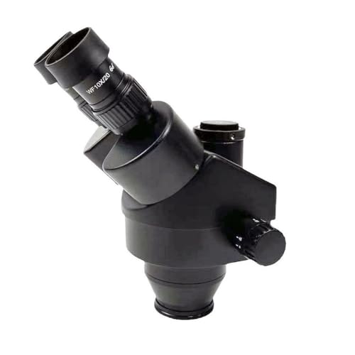 Microscope 7x-45x Trinocular Zoom Stereo Microscope Head-Microscope Head & Body, Eyepiece WF10X/20mm