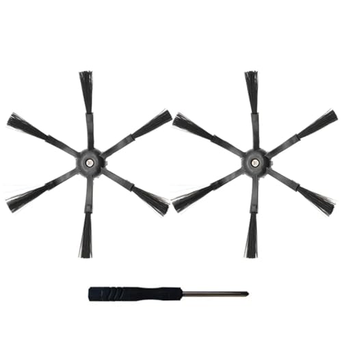 互換性がありますロボロック S5 S6 E25 E35シリーズロボット掃除機用サイドブラシ交換品(Chocolate)