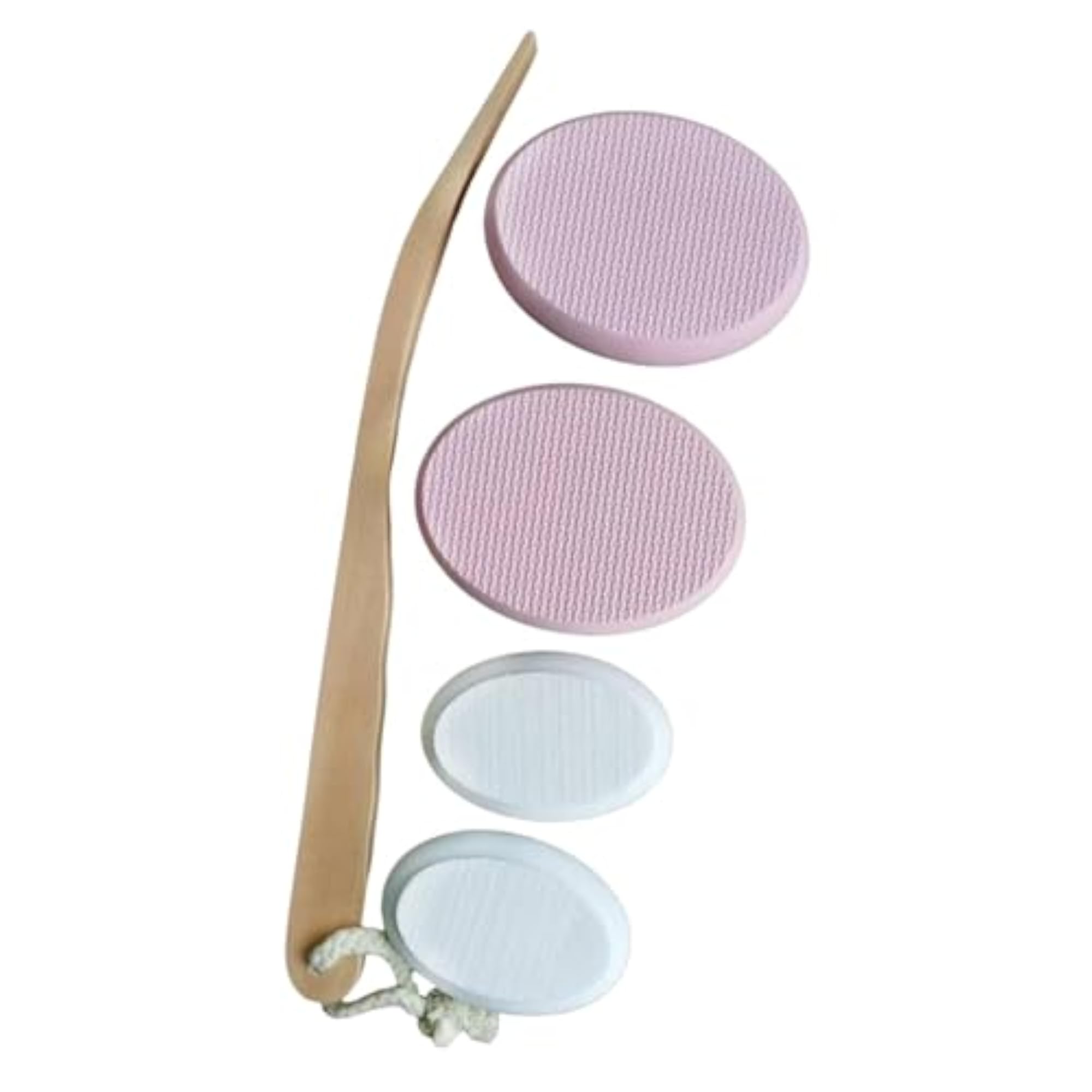 Multipurpose Back Lotion Applicator Body Brush, Pink