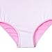 Idgreatim Girls Bathing Suits Size 11 12 Pink Sparkly Swimsuits Cuts One Piece Swimwear for Water Park