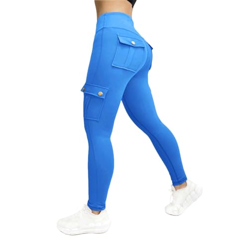 Leggins Donna Push Up Palestra Leggings Sportivi Invernali Leggings Vita Alta Sportivi Pilates Running a Zampa Pantacollant Controllo Della Pancia Pantaloni Anticellulite Compressione Fitness Eleganti