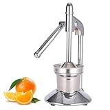 Manuelle Zitruspresse für Zitruspresse, professionelle Zitruspresse für schwere Anwendungen – Manuelle Zitruspresse aus Edelstahl für Zitrussaft Orange