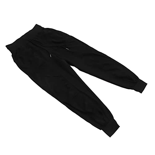Calça jogging para treino, cordão Calça de treino Poliéster ajustável. Na moda para corrida esportiv