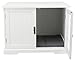 TRIXIE Hundehütte Indoor Home Kennel 73T x 53B x 53H cm weiß – komfortable Hundebox für kleine - mittelgroße Hunde – gemütlicher Rückzugsort für deinen Vierbeiner – sicher & hochwertig - 39753