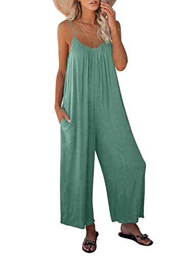Dokotoo Damen Jumpsuit Ärmellos Jumpsuit Casual Overall Sexy Hosenanzug...