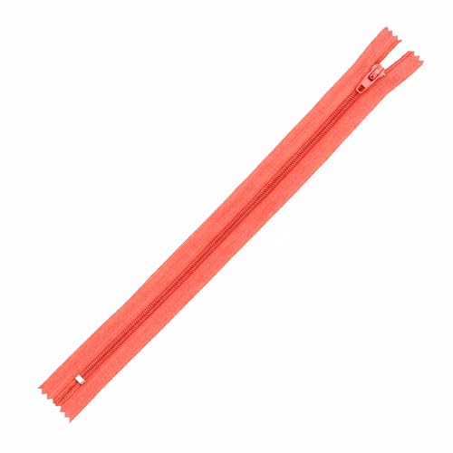 Image of Mandala Crafts 80 PCs Coral Closed-End 14 Inches Nylon Zippers for Sewing | Colorful, Bulk Sewing Supplies, For Tailor Clothing Fabric Leather, Washable, Indoor & Outdoor, Dresses, Tote Bags