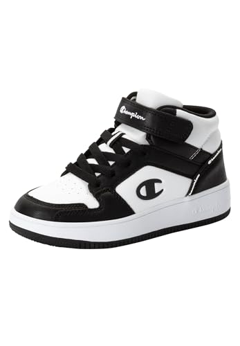 Champion RD18 2.0 B GS Mid, Sneakers, Bianco/Nero/Bianco (WW019), 36 EU