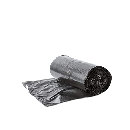 Image of Amazon Brand - Presto! Garbage Bags, Small (17 x 19 inches) - 30 bags /roll (Pack of 12, Black)