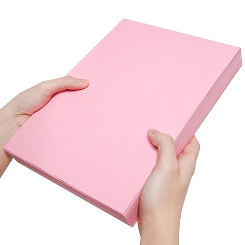 Papier cartonné A4 qui ne gondole pas, lot de 50 feuilles loisirs créatifs
