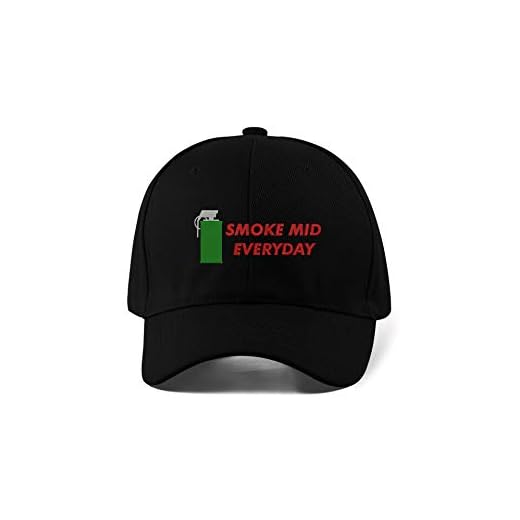 Smoke Mid Everyday Geek Gamer Broderad Basebollkeps Pappa Hatt Keps