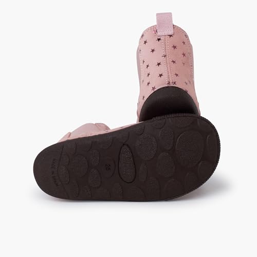 Botas barefoot elásticas con estrellas para niños Pisamonas cómodas 3