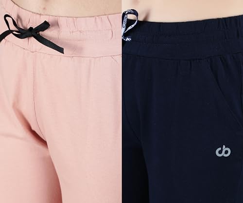 Image of Club A9 Women Cotton, Solid, Capri Pants | Lounge Pants | 3 /4th Pants - Pack of 2