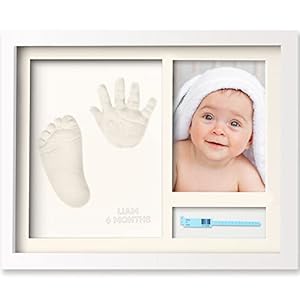 KeaBabies Baby Footprint Kit – Baby Hand and Footprint Kit – Baby Shower Gifts for Mom – Baby Keepsake – Personalized…