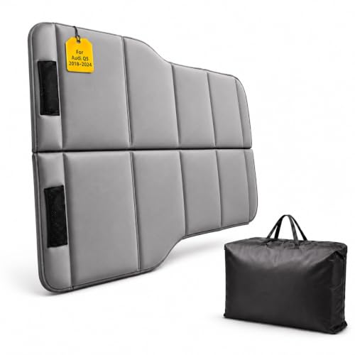 Image of Car Mattress for 2018-2024 Audi Q5, Upgraded Non-Inflatable Thickened Foam SUV Car Camping Mattress, Foldable Trunk Sleeping Pad Car Bed Mattress for Road Trips Camping Travel