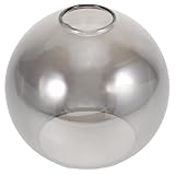 Abat-jour en verre robuste : fabriqué en verre résistant, cet abat-jour est solide et , minimisant ainsi la fréquence des remplacements. abat-jour à bulles ambrées, abat-jour globe en verre de rechange