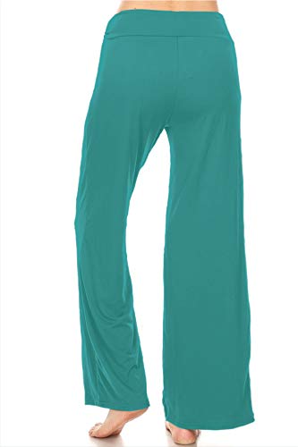 Image of Leggings Depot Women's Wide Leg Drawstring Pajama Pants for Lounge, Sleep