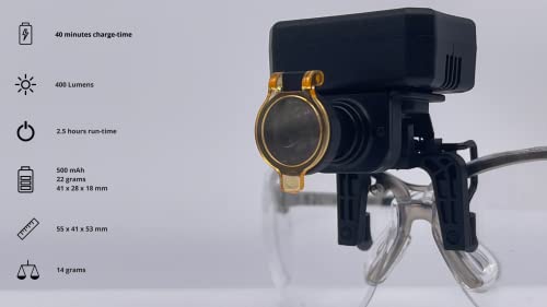 Novae Wireless Mini NMP400 Pro | Dental & Surgical Led Loupe Headlight thumb #2