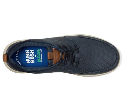 Image of Nunn Bush Conway Moccasin Toe Oxford Casual Lace Up Lightweight Athletic Style