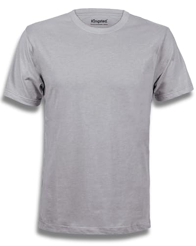 Image of Kingsted T-Shirts for Men Pack - Royally Comfortable - Super Soft Premium Fabric - Well-Crafted Classic Tee