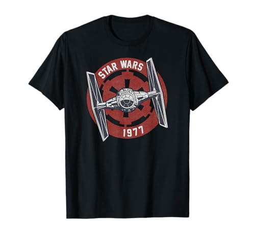 T-shirt Star Wars Tie Fighter 1977 Badge cadeau idéal pour fan