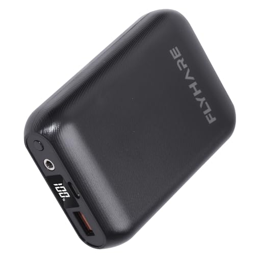 Flyhare Heated Vest Battery Pack 16000mAh, 7.4V Battery Pack for Heated Vest, Rechargeable Power Bank for Heated Vest Heated Jacket with DC/USB/Type-C Output LED Display