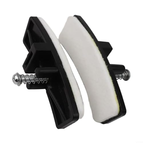 Gdfnmogo Set di pastiglie freno per bicicletta, design peloso in plastica e feltro, facile da installare per pezzi di ricambio per bici da spinning indoor e