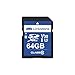 Price comparison product image LinkMore SD Card, 64 GB, Memory Card, Supports 4K Videos, Digital Cameras, SLR, V30, Class 10, UHS-I, U3 (Up to 90 MB/s Read)