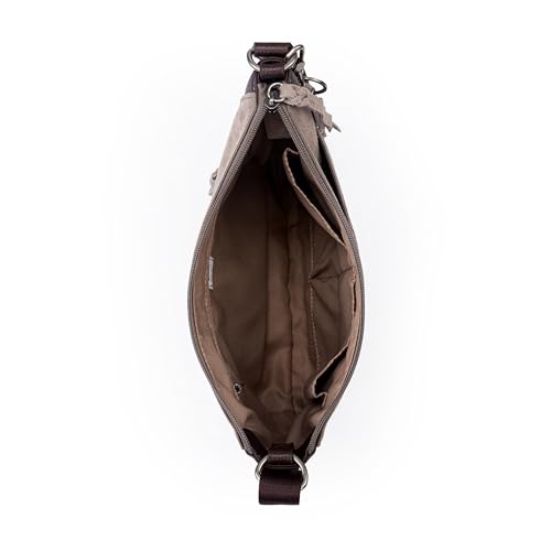Image of The Sak Alameda Leather Crossbody Purse - Leather Women's Handbag for Everyday & Travel - Cross Body Bag With Zipper