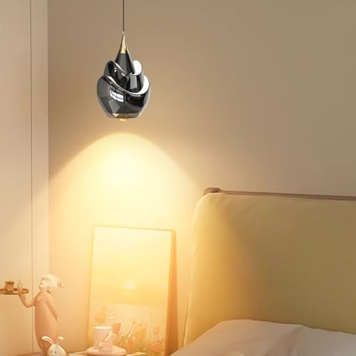Lustre LED moderne 10W à 3 modes couleur pour chambre