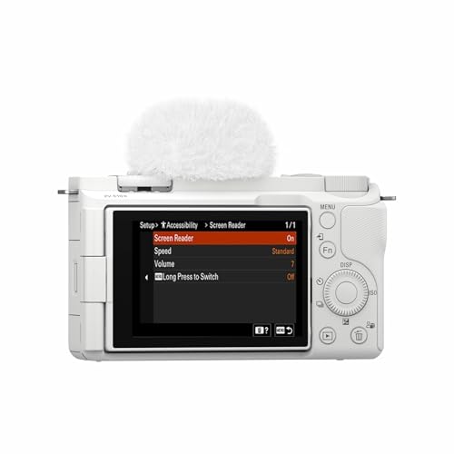 Image of Sony Alpha ZV-E10M2K 26 MP Interchangeable Lens Mirrorless Vlog Camera for Creators (16-50mm Power Zoom Lens) | APS-C Sensor | 4K 60p with 10bit 4:2:2 Recording - (White)