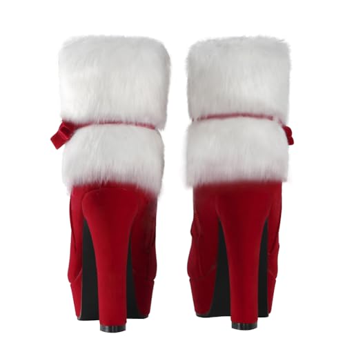 MRKEWUNEY Women's Christmas Ankle Boots2
