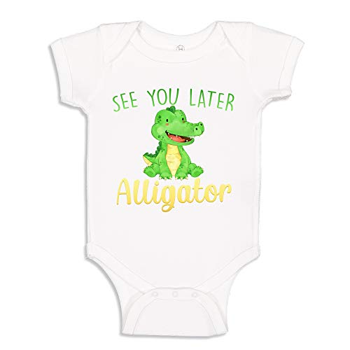 See You Later Alligator Baby Bodysuit/Toddler T-Shirt Matching Set for Twins Siblings Or Cousins2