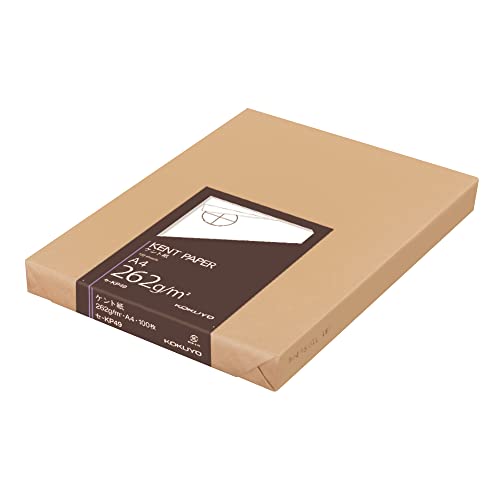 Amazon | コクヨ(KOKUYO) ケント紙 A4 100枚 262g セ-KP49 | 画用紙