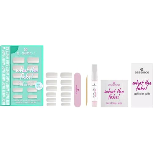 Essence Kit De Manucure What The Fake! Press On Nails 04 Bare - vue 5