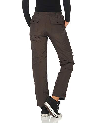 FY Pantaloni Termici da Donna Pantaloni da Sci da