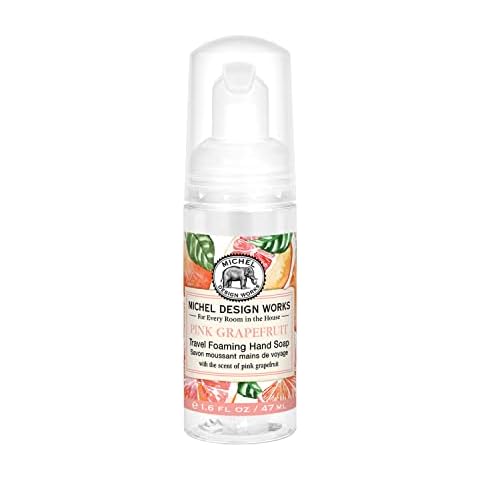 Michel Design Works Travel Foaming Hand Soap, Pink Grapefruit Cover