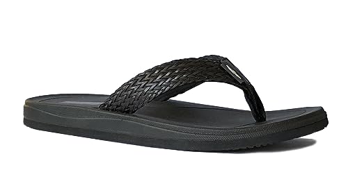 Image of REDVOLUTION Women's Rhinestone Sandals Soft Platform Footbed Midsole Fashion Flip Flop