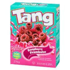 Tangs Raspberry is a Powdered Drink Mix or Flavor Crystals That Can Be Mixed With Water to Make a Refreshing Flavored Drink 276 Gram (Imported)