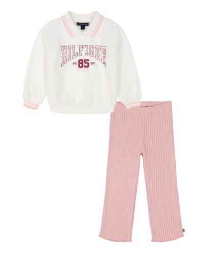 Image of Tommy Hilfiger Girls' 2-Piece Set, Shirt with Leggings