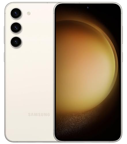 Image of Samsung Galaxy S23 5G, 128GB, Cream - Locked to AT&T (Renewed)