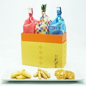 【麻布十番あげもち屋】 あげもち3袋ギフト箱セットのサムネイル